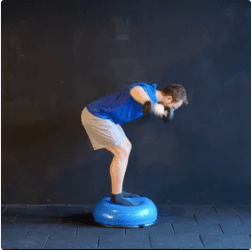 Bosu Bent Over Dumbbell Lateral Raise Nasıl Yapılır?