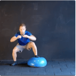 Bosu Side to Side Jump Squat Nasıl Yapılır?