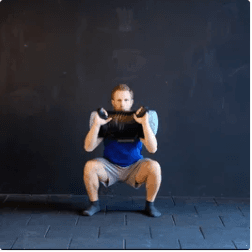 Bulgarian Bag Front Squat Nasıl Yapılır?
