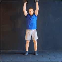 Dumbbell Front Push Press Nasıl Yapılır?