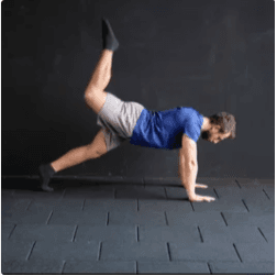 Push Up Single Leg Back Kick Nasıl Yapılır?