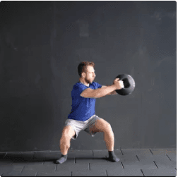 Squat Holds Ball Twist Nasıl Yapılır?